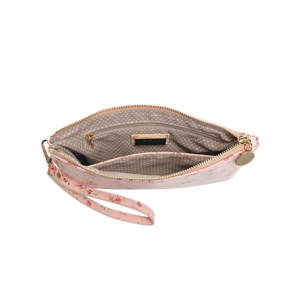 Joan Floral Wristlet