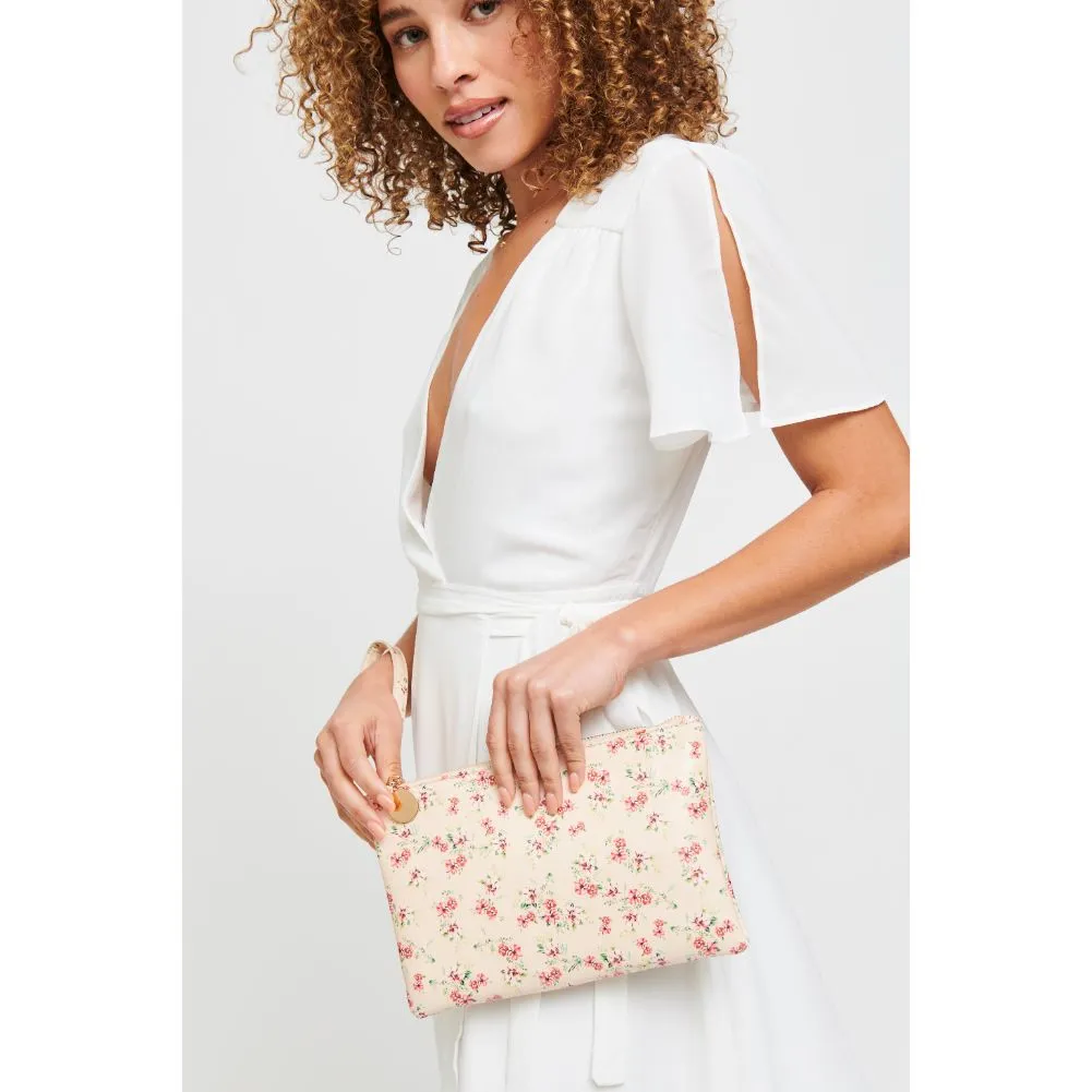 Joan Floral Wristlet