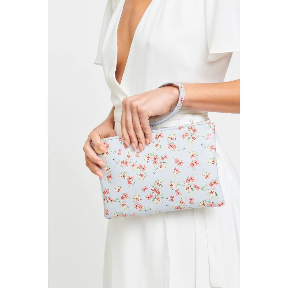 Joan Floral Wristlet