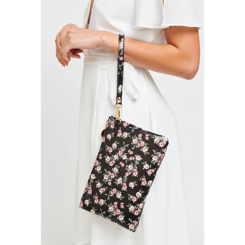 Joan Floral Wristlet