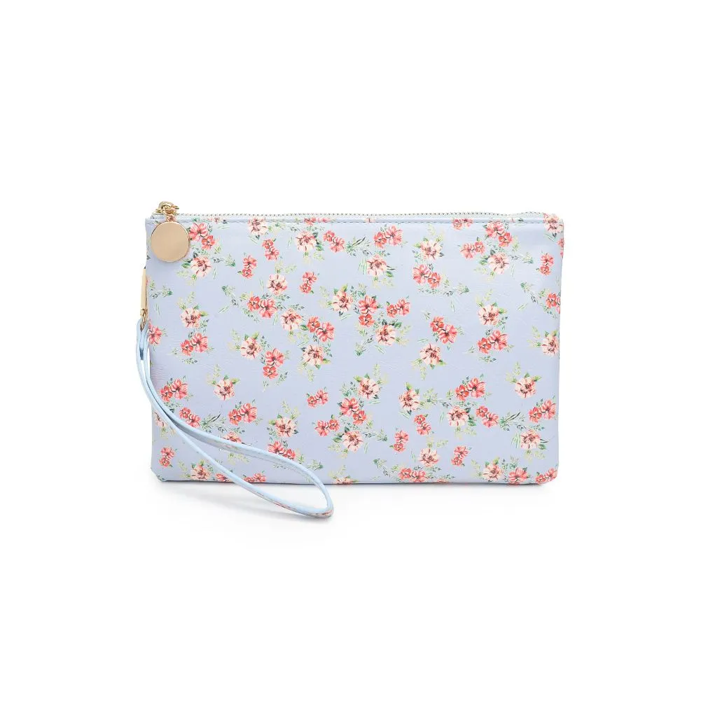 Joan Floral Wristlet