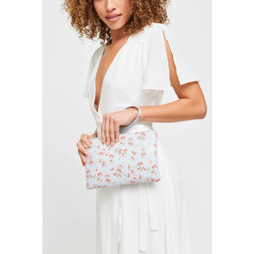 Joan Floral Wristlet
