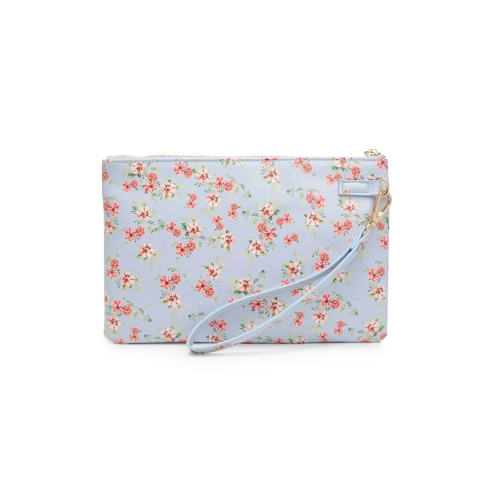 Joan Floral Wristlet