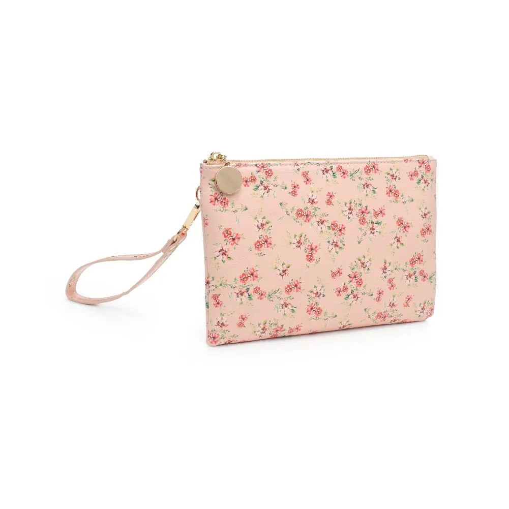 Joan Floral Wristlet