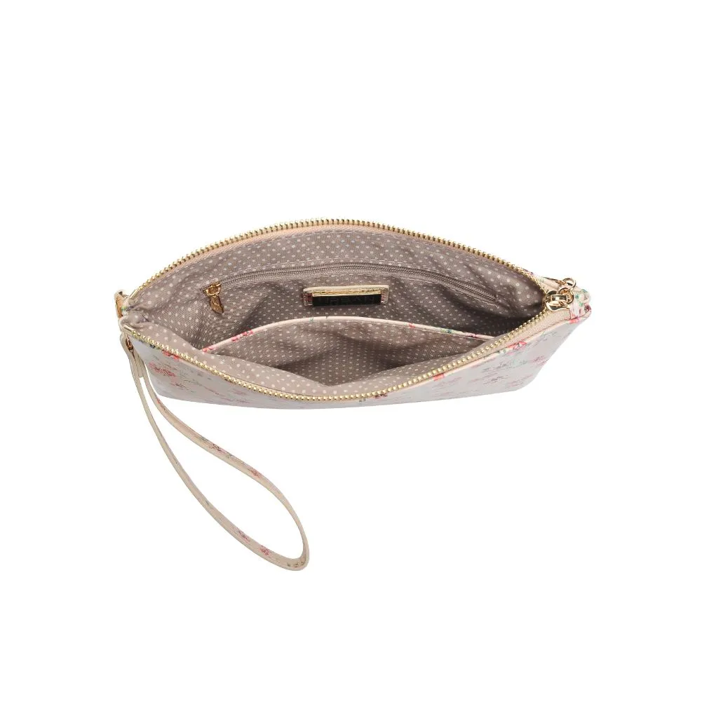 Joan Floral Wristlet