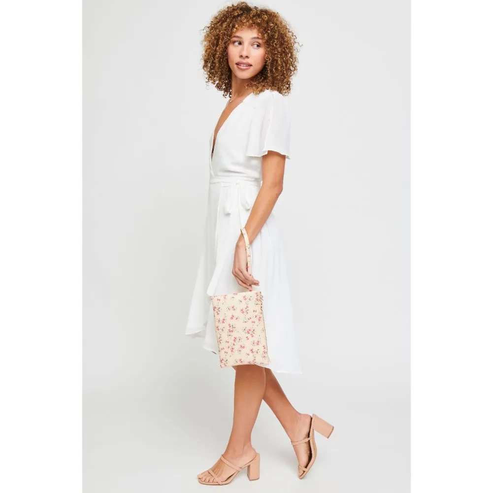 Joan Floral Wristlet