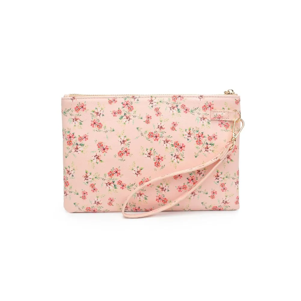 Joan Floral Wristlet