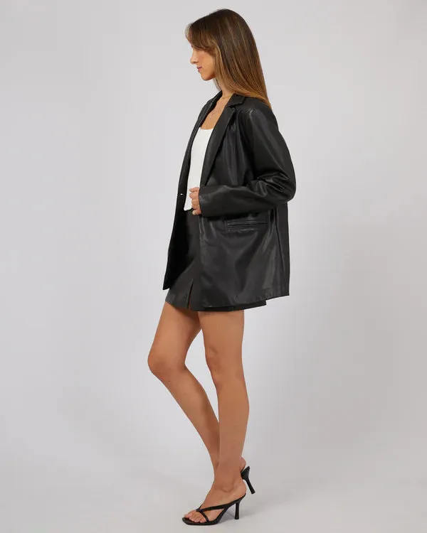 JORGE BROOKLYN BLAZER BLACK