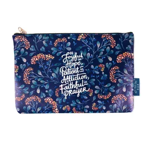 Joyful Patient Faithful {Pouch}