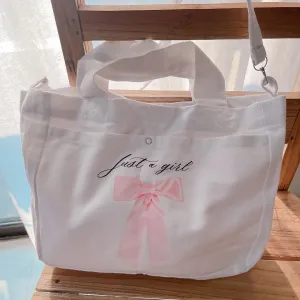 Just a girl Mini Totebag with sling