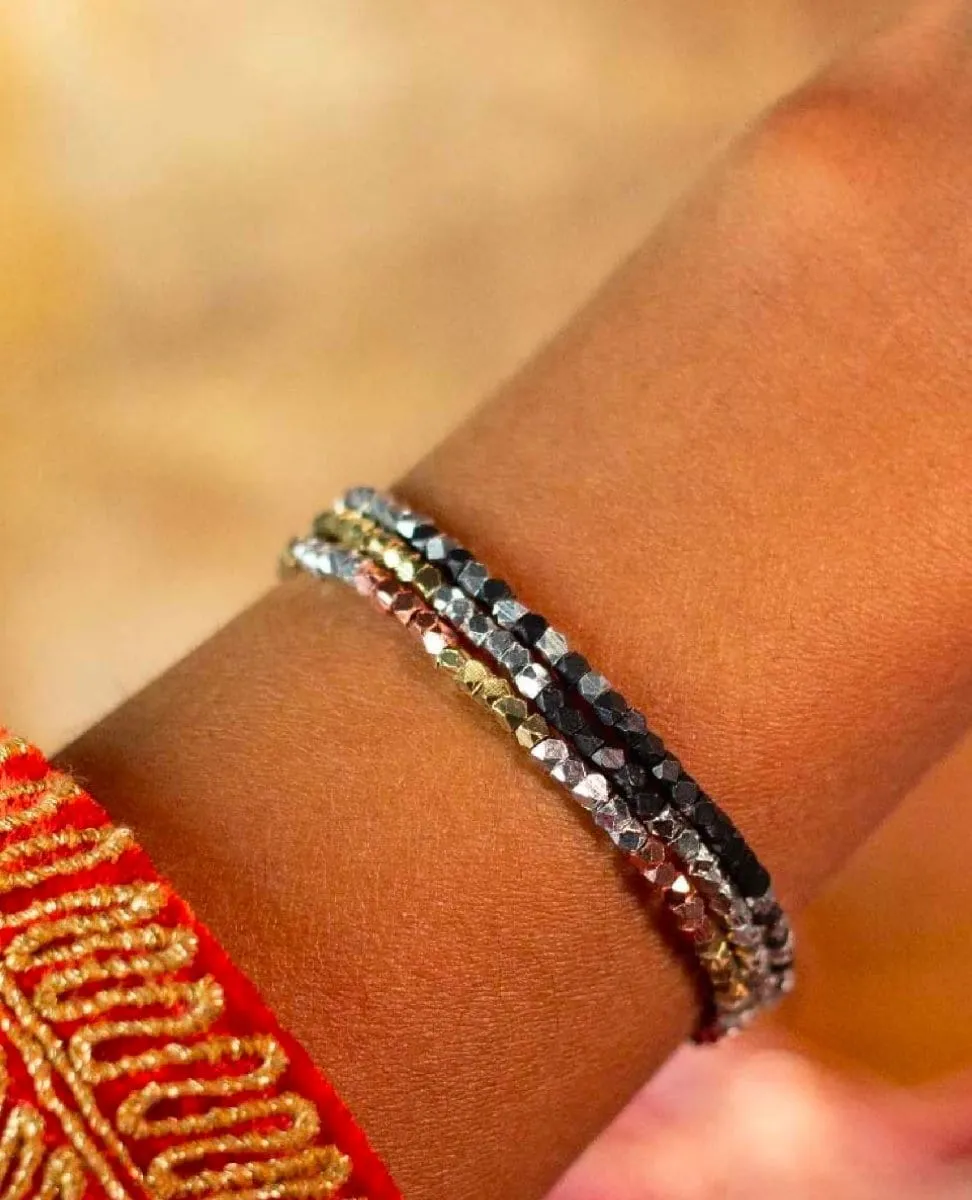 Kali Ombre Bracelet Gold Silver