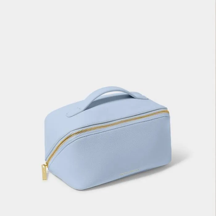 Katie Loxton Medium Make Up And Wash Bag-Blue Aura