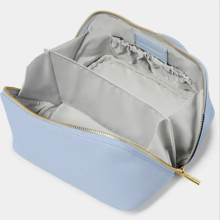 Katie Loxton Medium Make Up And Wash Bag-Blue Aura