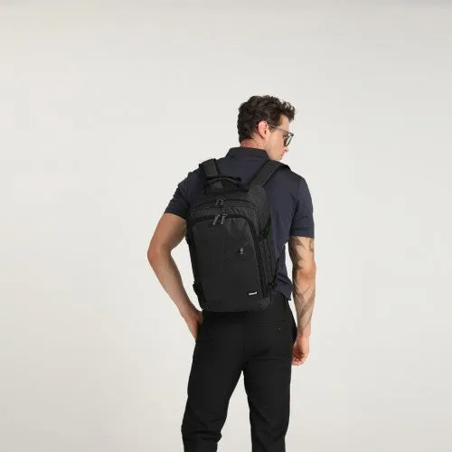Kono Lightweight 20L Cabin Bag Travel Business Backpack - Black