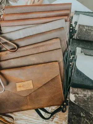 Leather Clutch
