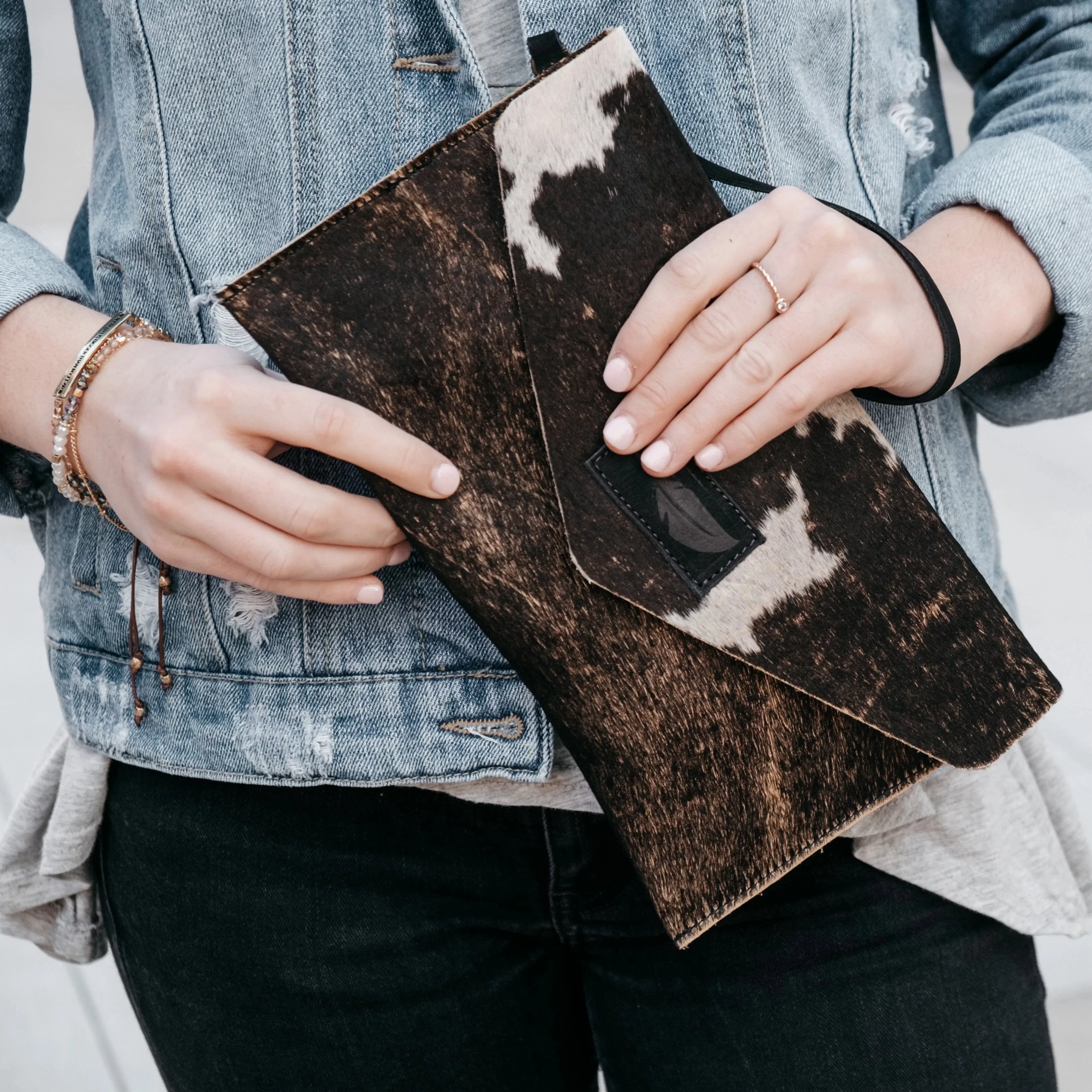Leather Clutch