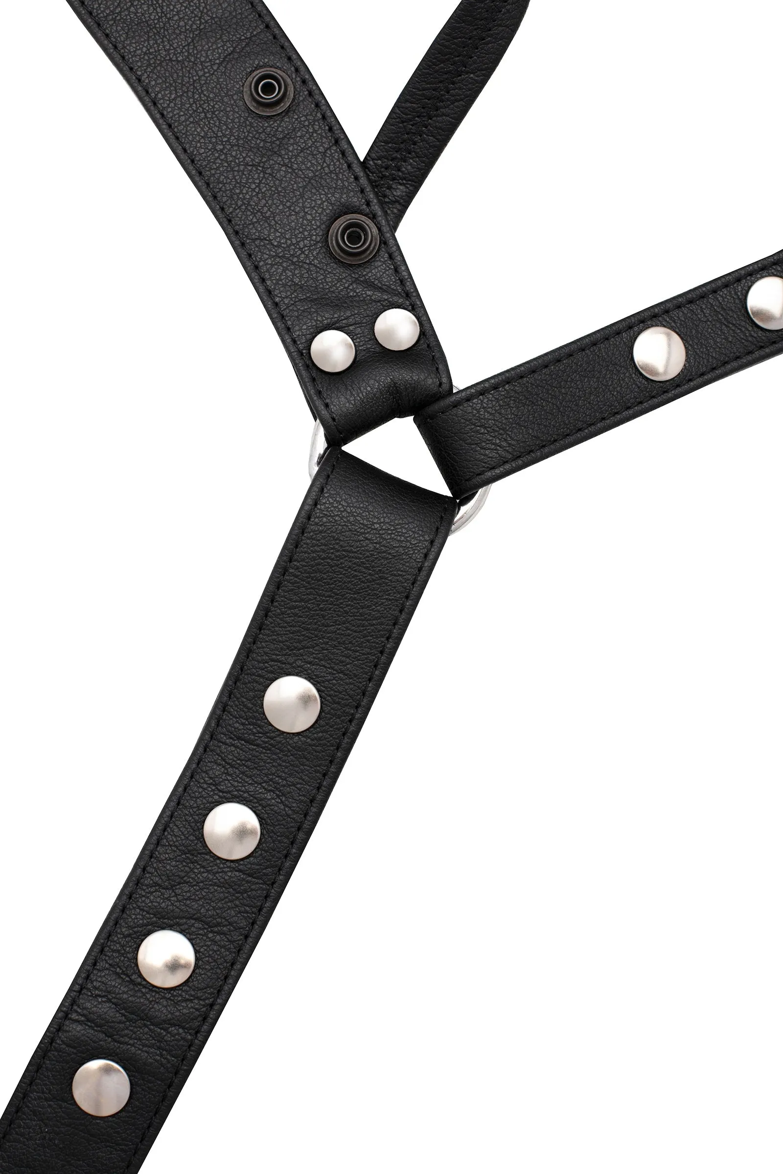 LEATHER JOCK - Stainless Steel