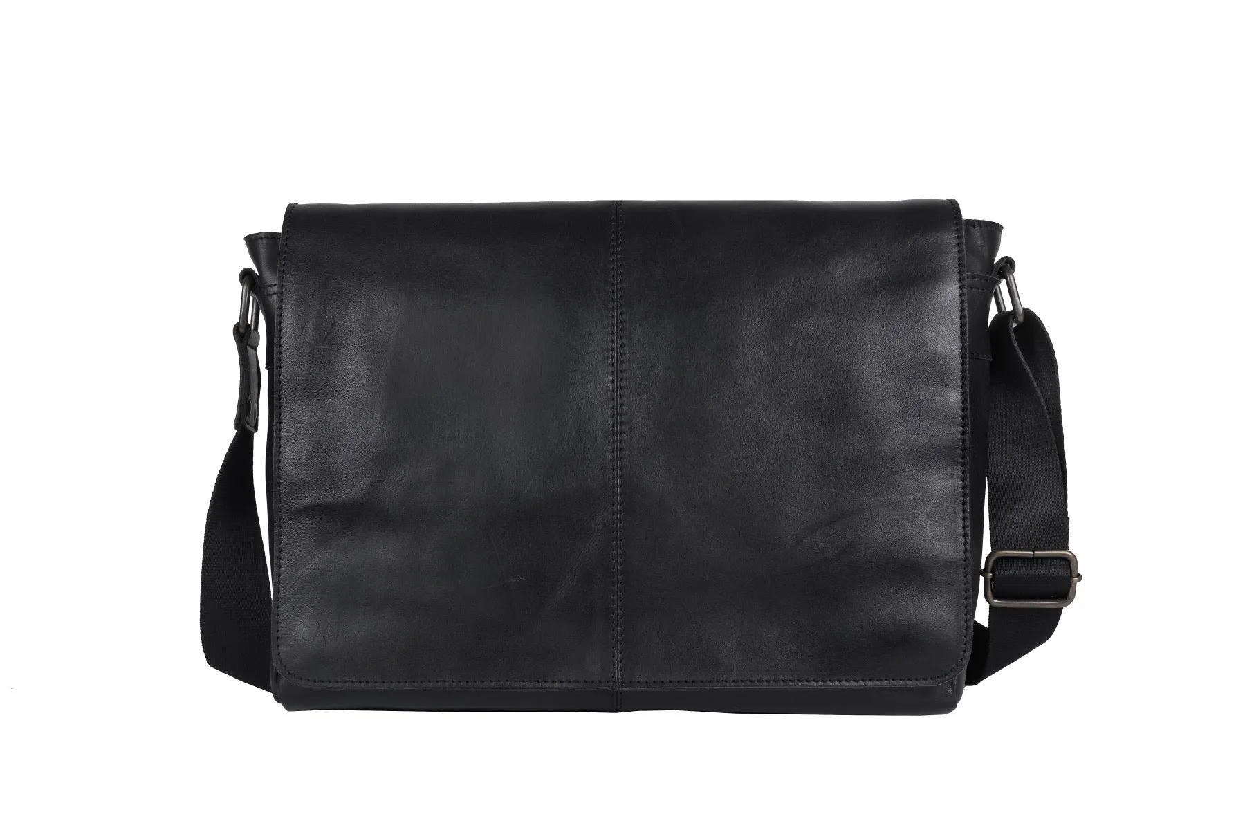 Leather Messenger Bag for Men - Lincoln 13
