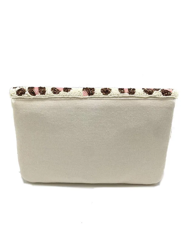 Leopard Print Envelope Clutch (PRE)