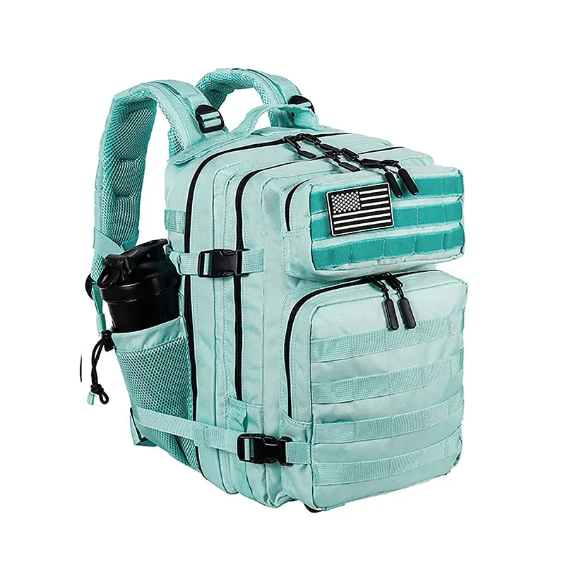 LHI 35L Tactical Athlete Backpack Cherry Waterproof Small School Bag Weekend Overnight Travel Knapsack Sports Gym Daypack