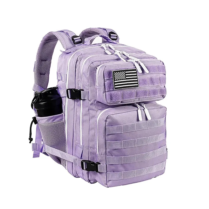 LHI 35L Tactical Athlete Backpack Cherry Waterproof Small School Bag Weekend Overnight Travel Knapsack Sports Gym Daypack