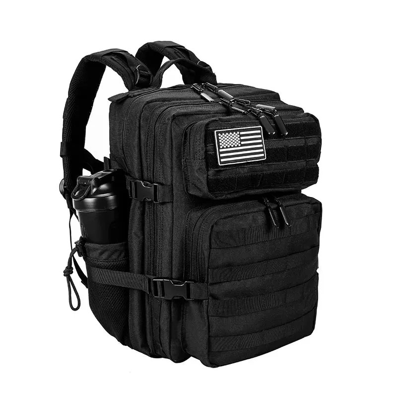 LHI 35L Tactical Athlete Backpack Cherry Waterproof Small School Bag Weekend Overnight Travel Knapsack Sports Gym Daypack