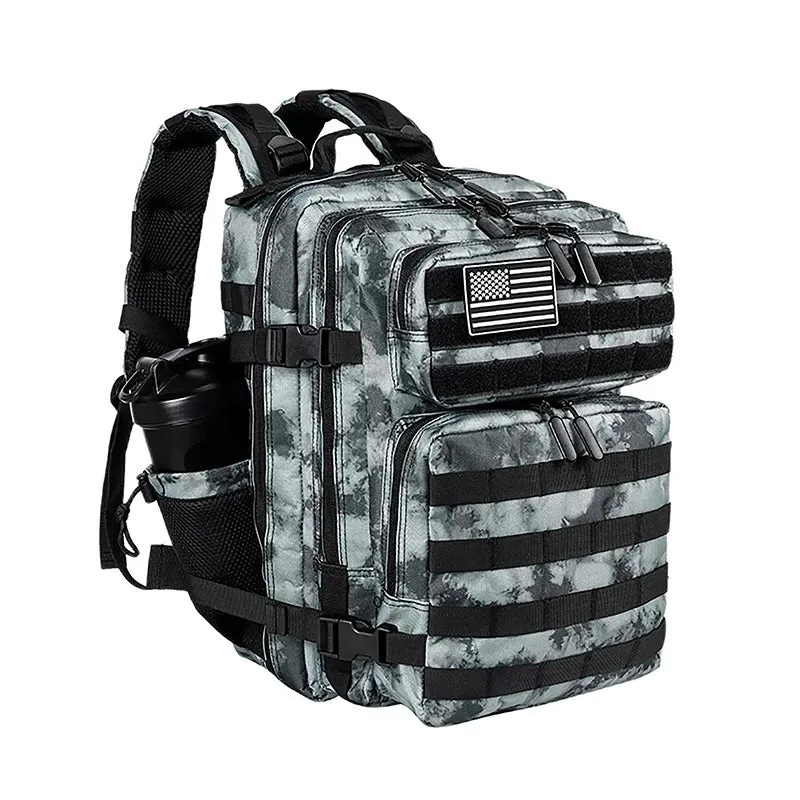 LHI 35L Tactical Athlete Backpack Cherry Waterproof Small School Bag Weekend Overnight Travel Knapsack Sports Gym Daypack