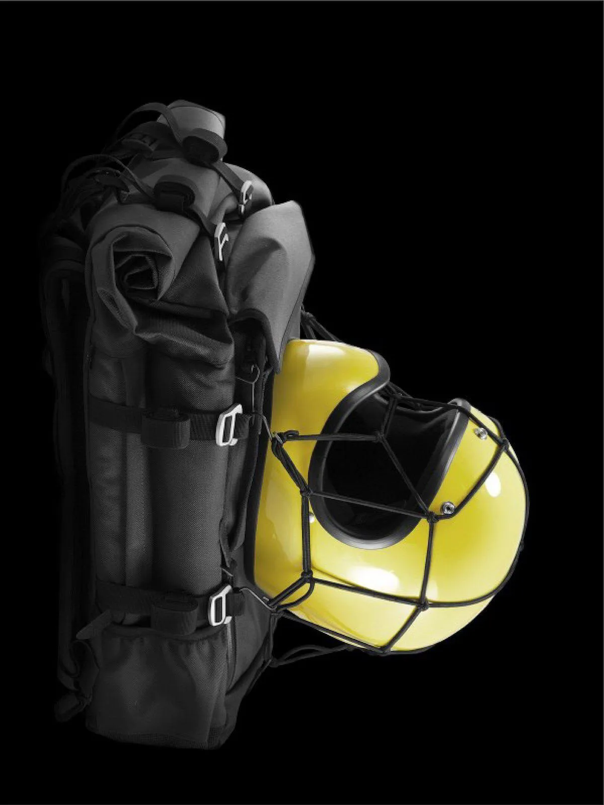 Life Behind Bars The Peloton Rolltop Backpack 30-42L Asphalt