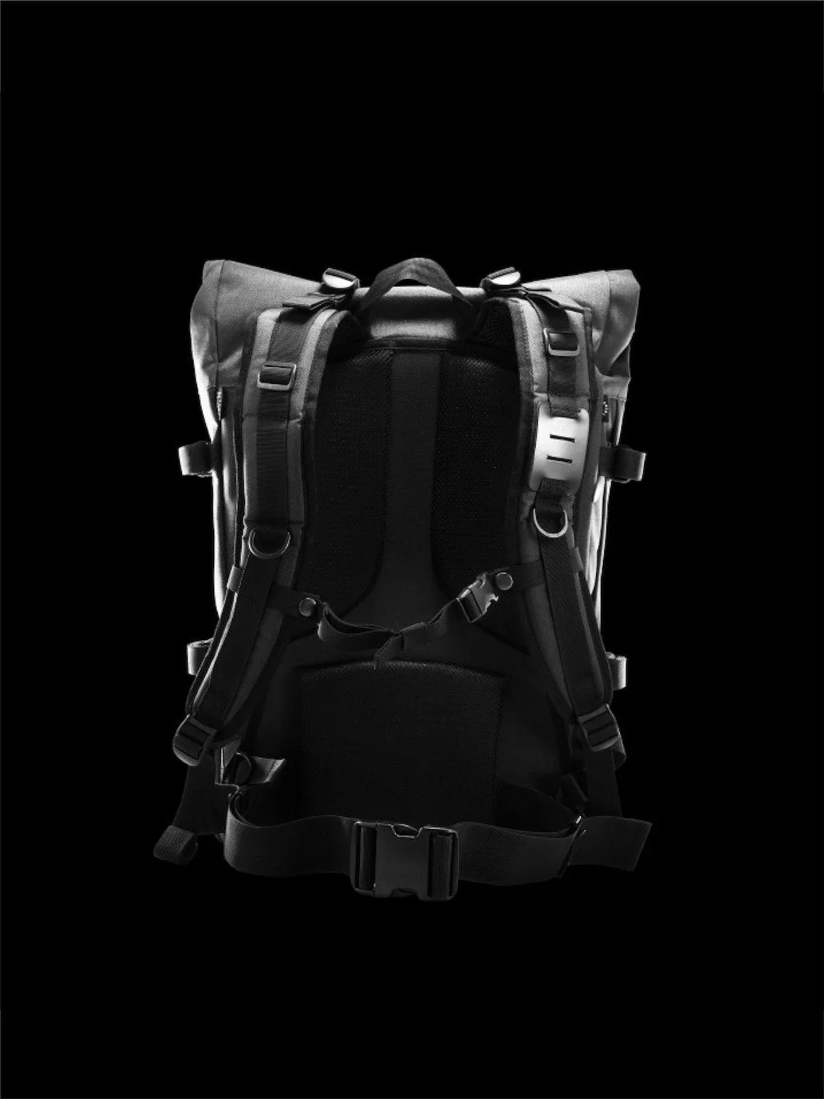 Life Behind Bars The Peloton Rolltop Backpack 30-42L Asphalt