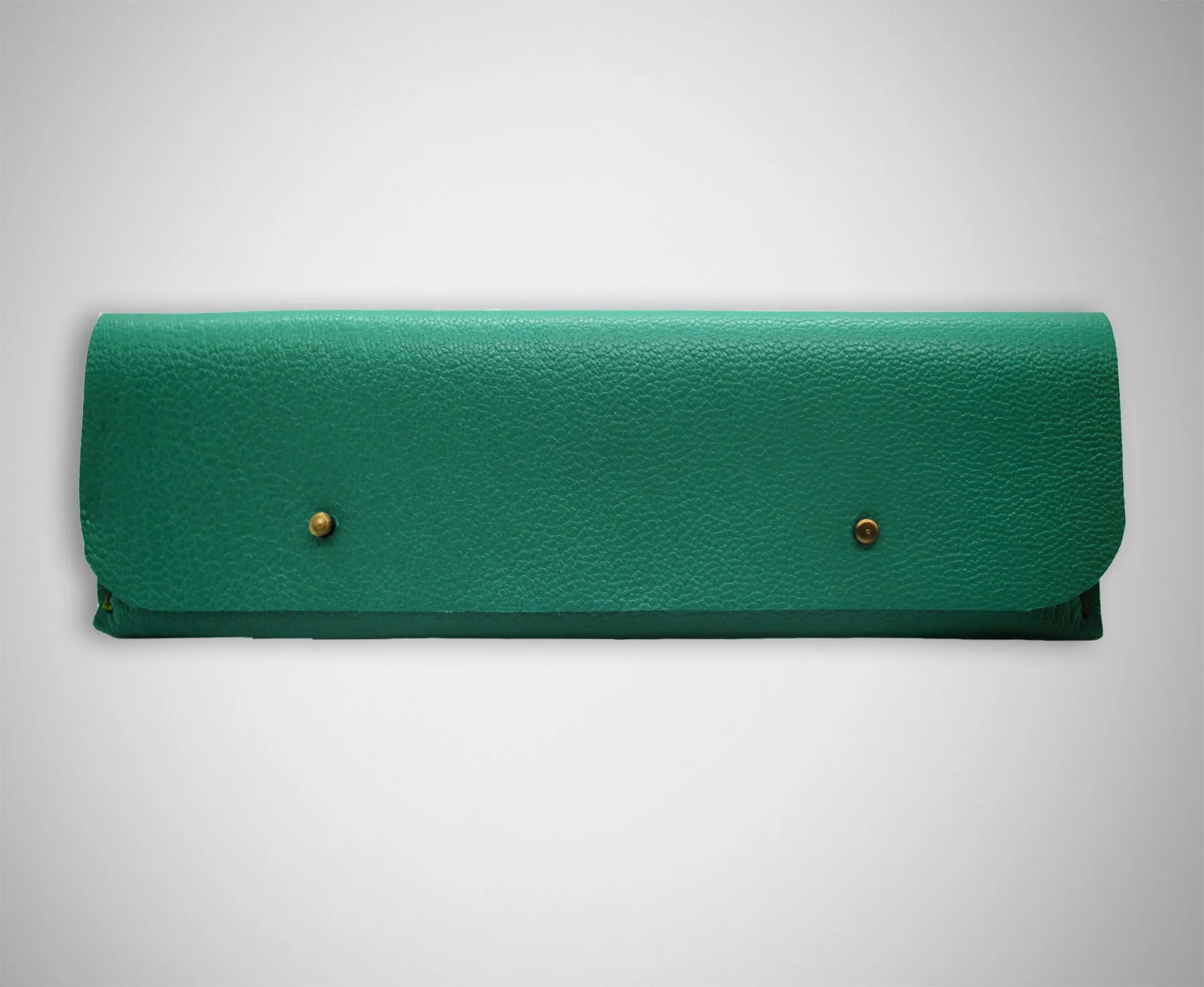 Lime Minimalist Pen Pouch