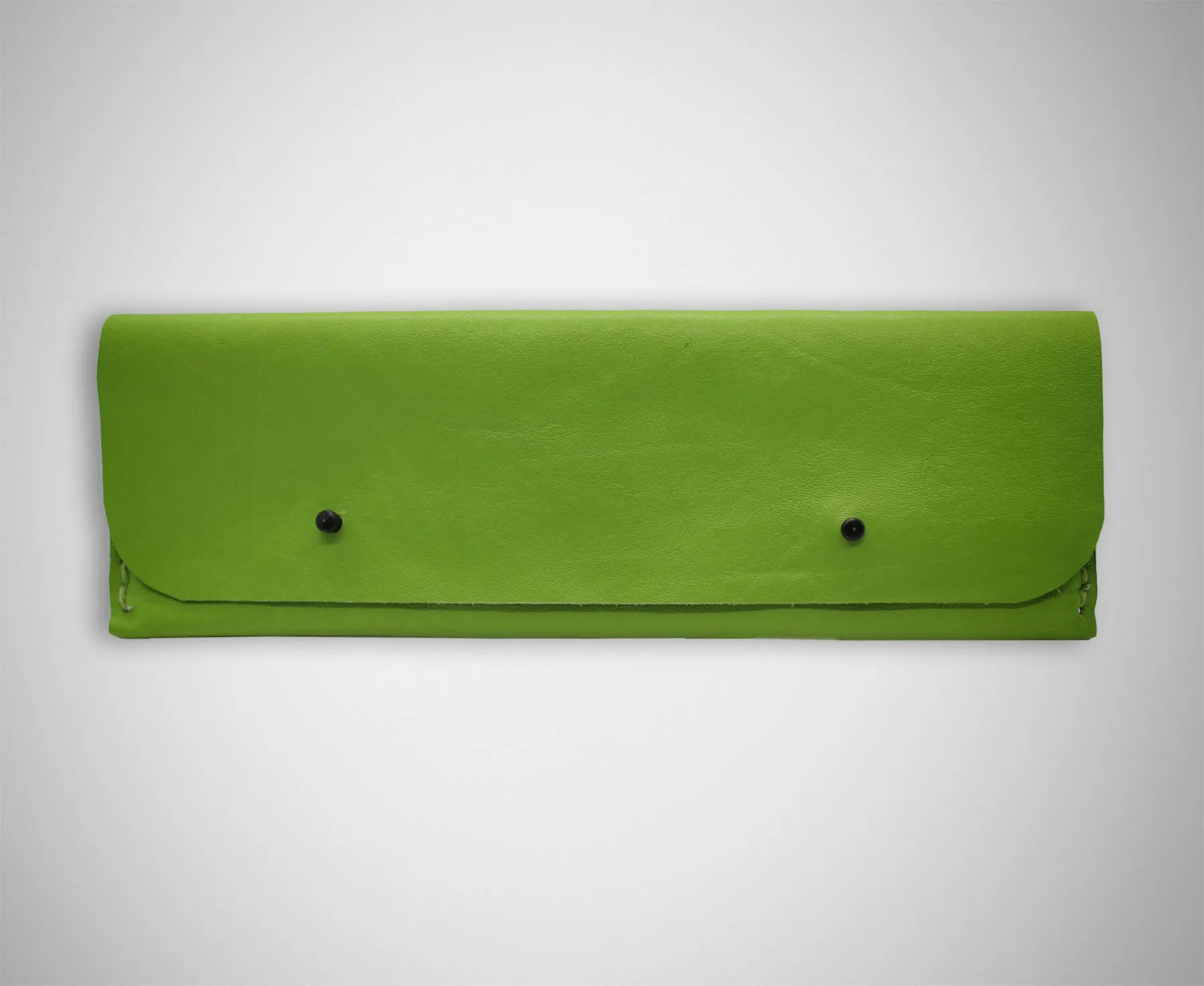 Lime Minimalist Pen Pouch