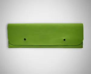 Lime Minimalist Pen Pouch