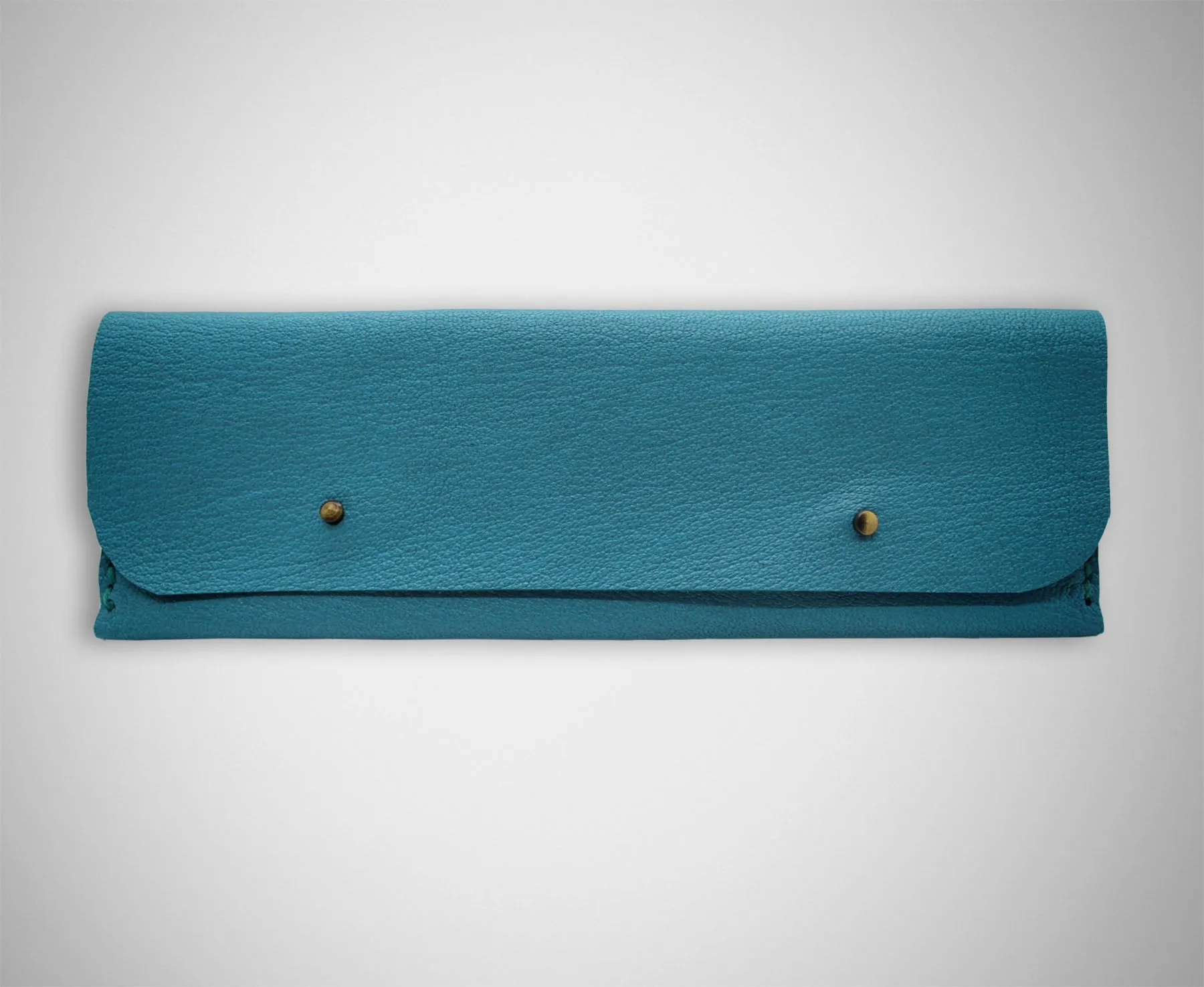 Lime Minimalist Pen Pouch
