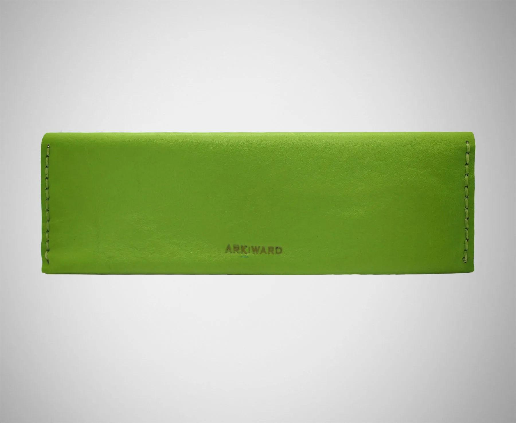 Lime Minimalist Pen Pouch