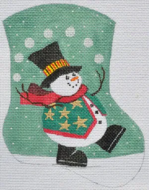 LK-66 Snowman Mini Sock