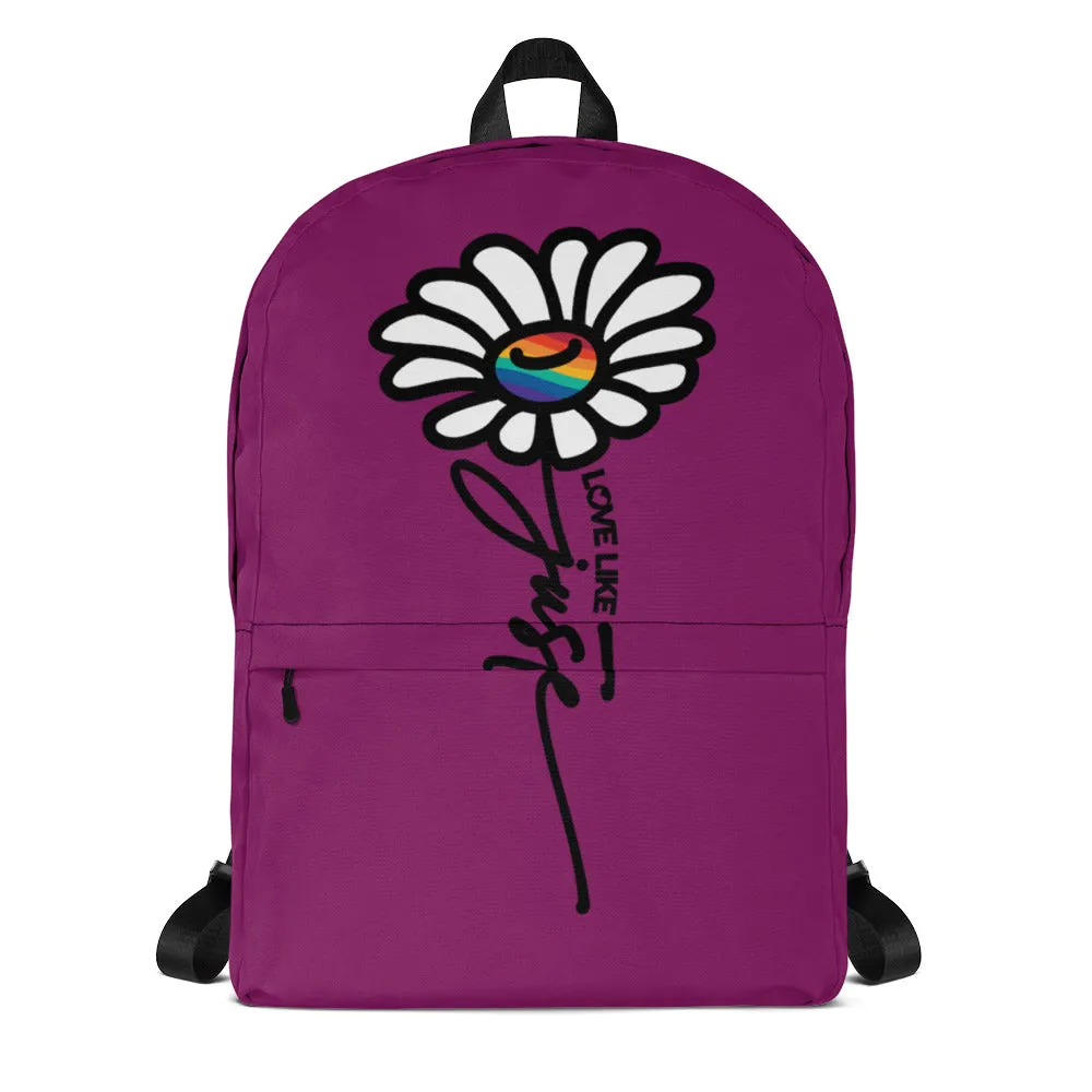 LLJ Daisy Magenta Backpack