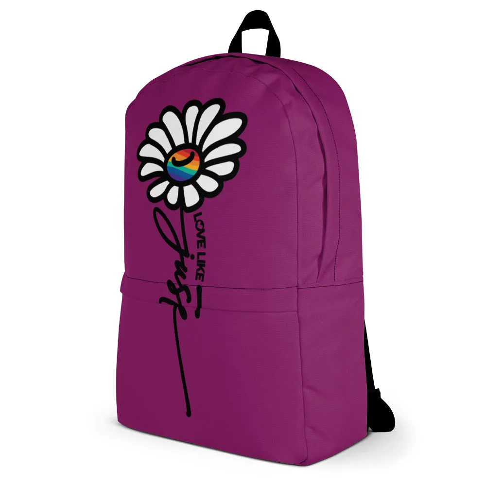 LLJ Daisy Magenta Backpack