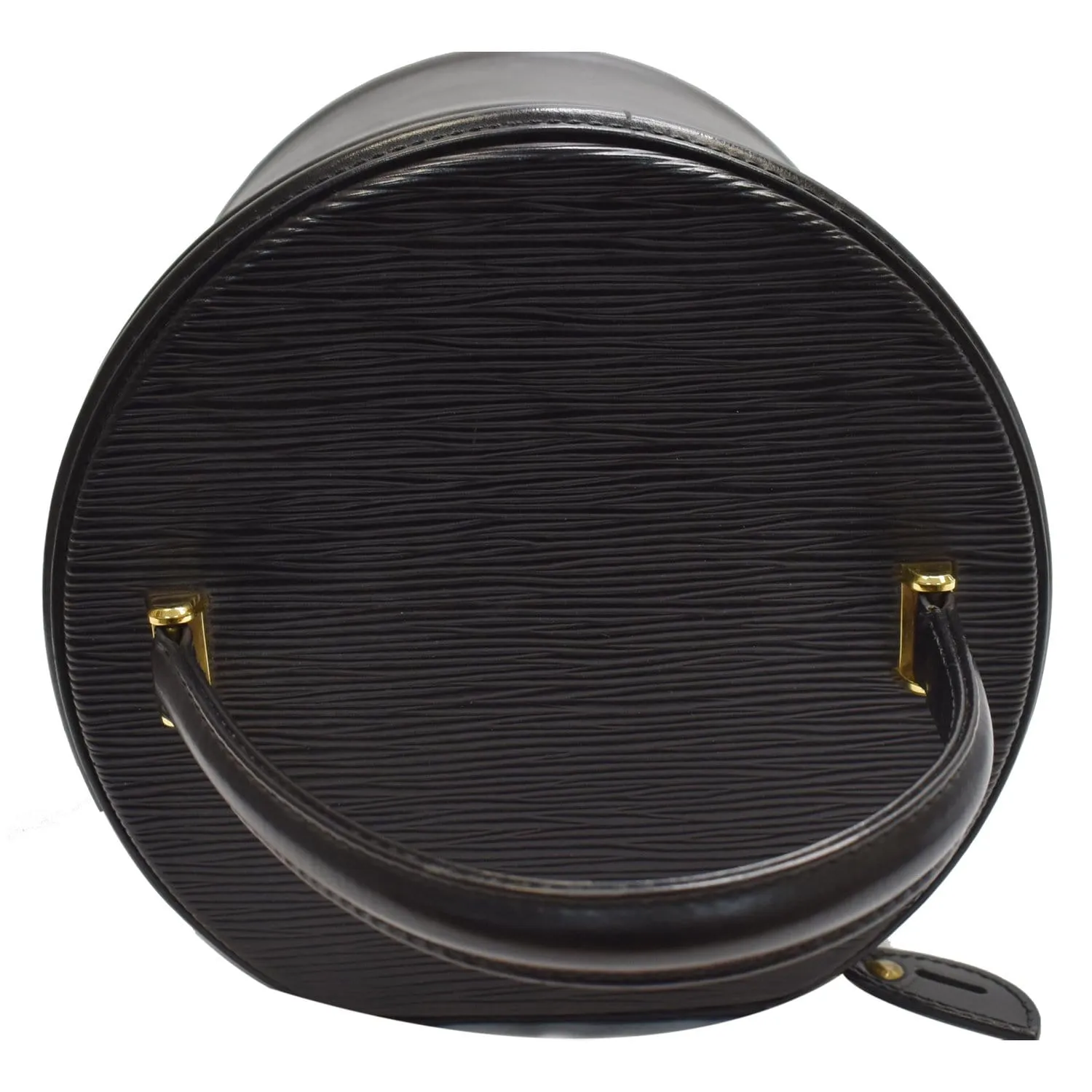 LOUIS VUITTON Cannes Epi Leather Vanity Bag Black