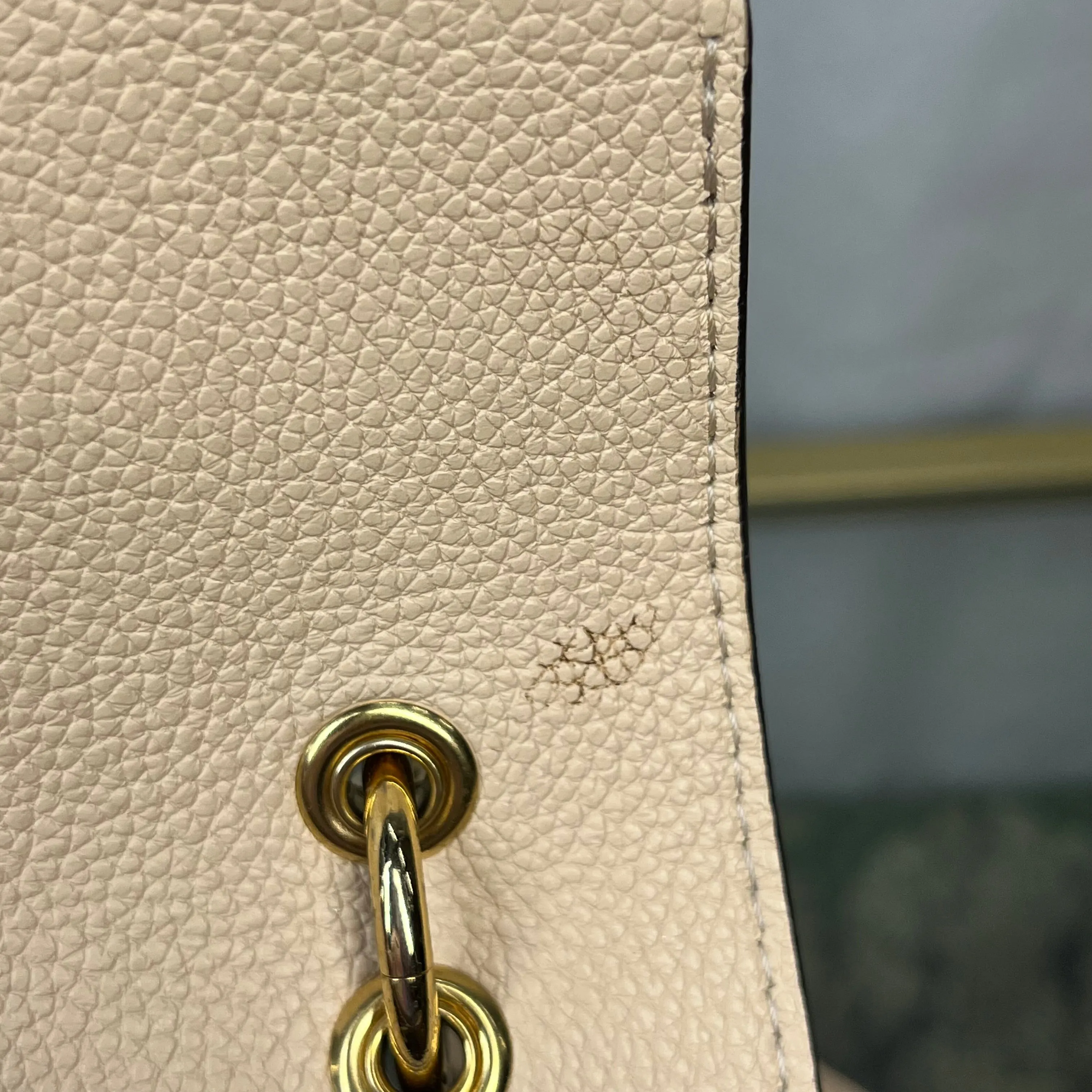 LOUIS VUITTON Clapton Creme Damier Ebene Canvas Backpack