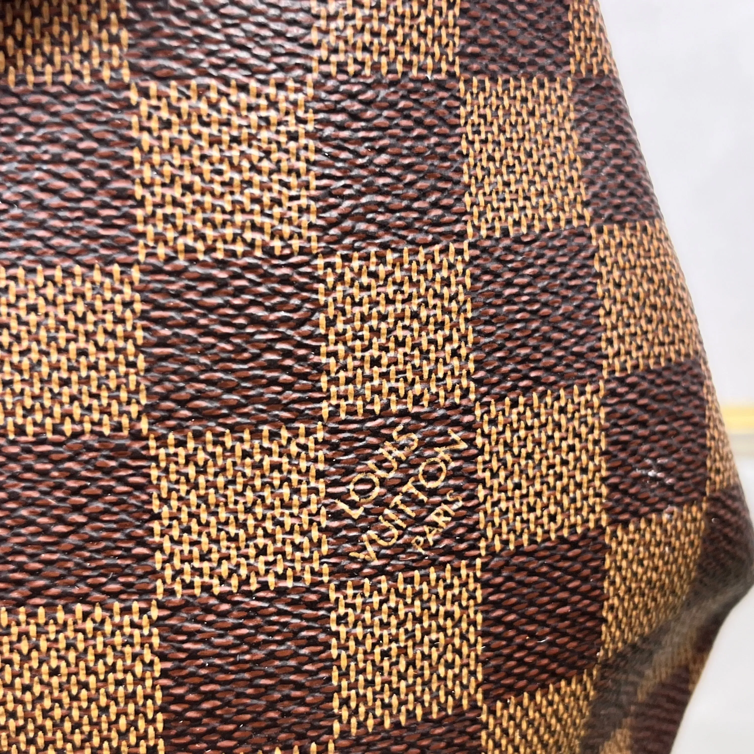 LOUIS VUITTON Clapton Creme Damier Ebene Canvas Backpack