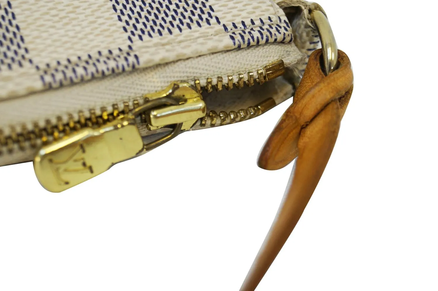 LOUIS VUITTON Damier Azur Pochette Accessoires Pouch