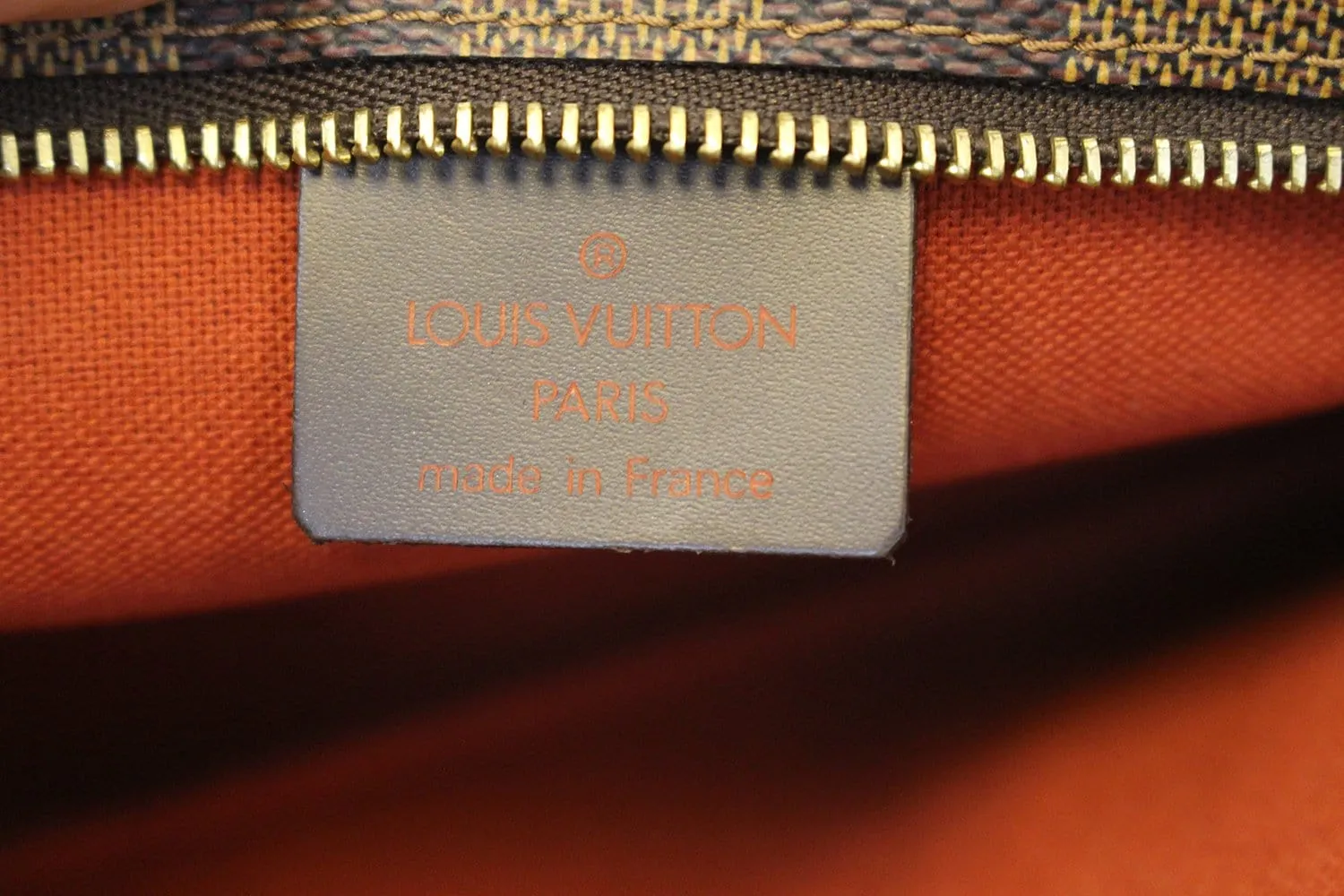 LOUIS VUITTON Damier Ebene Navona Pouch Handbag