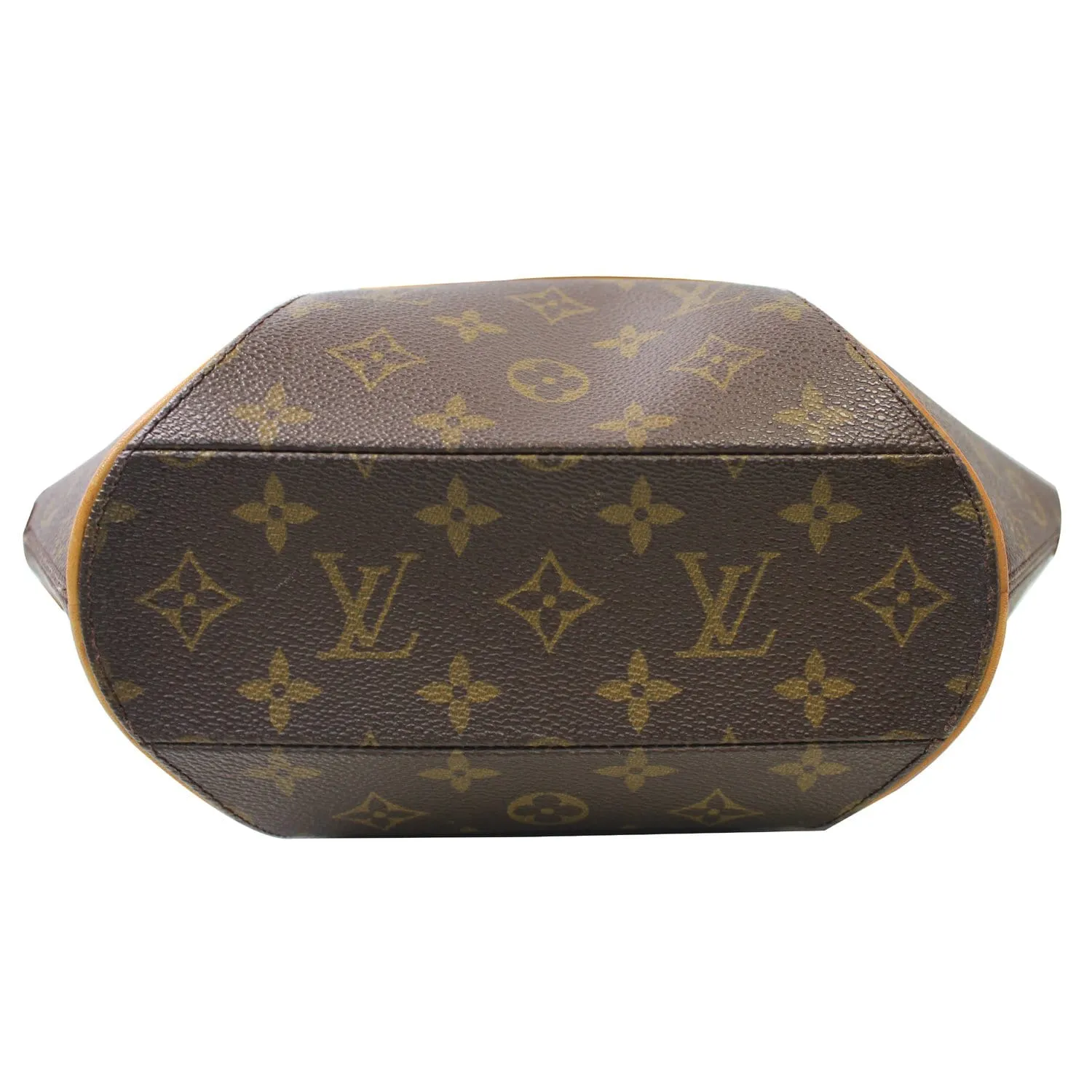 LOUIS VUITTON Ellipse PM Monogram Canvas Satchel Bag Brown