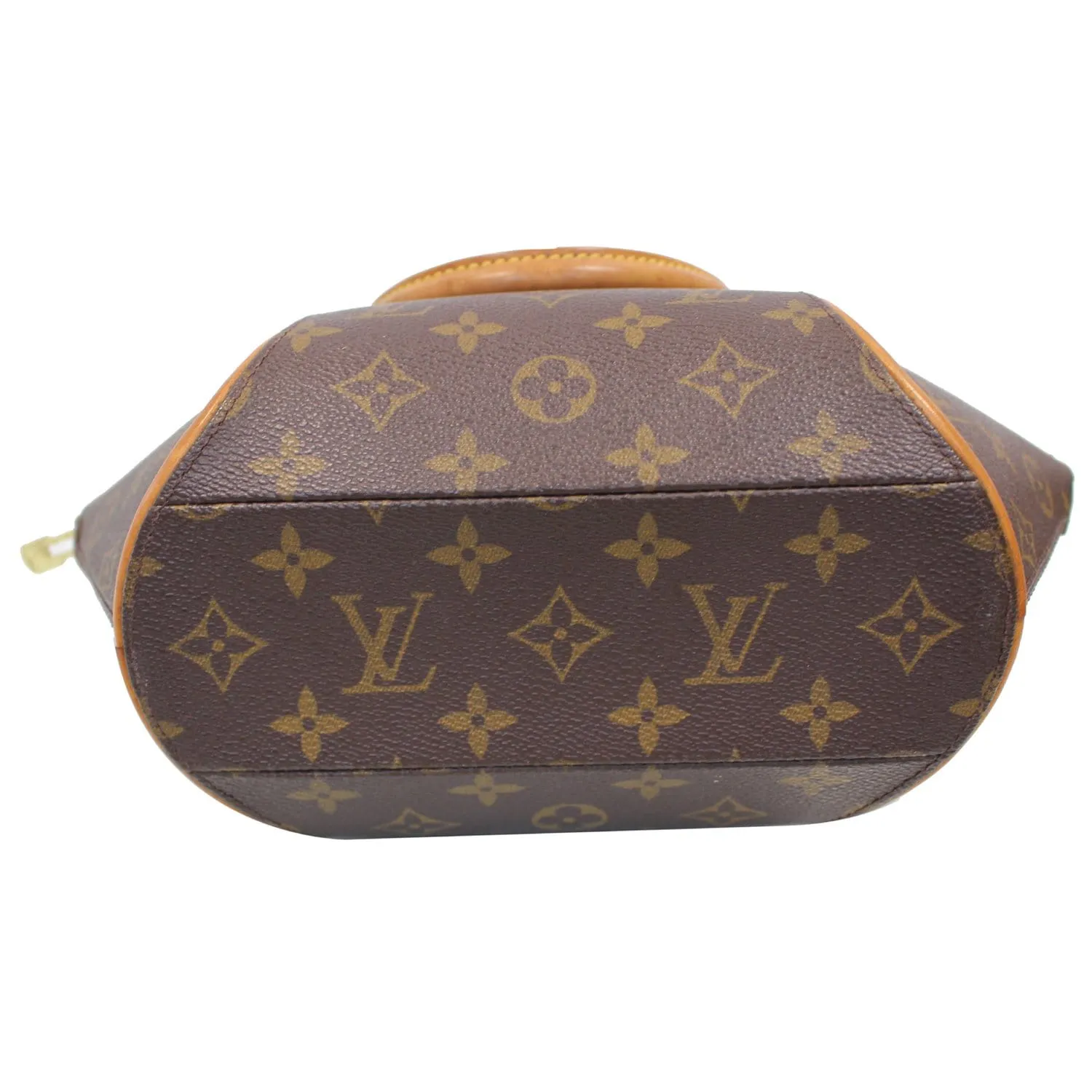 LOUIS VUITTON Ellipse PM Monogram Canvas Satchel Bag Brown