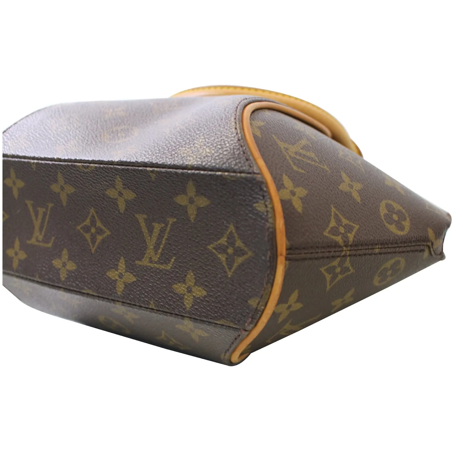 LOUIS VUITTON Ellipse PM Monogram Canvas Satchel Bag Brown