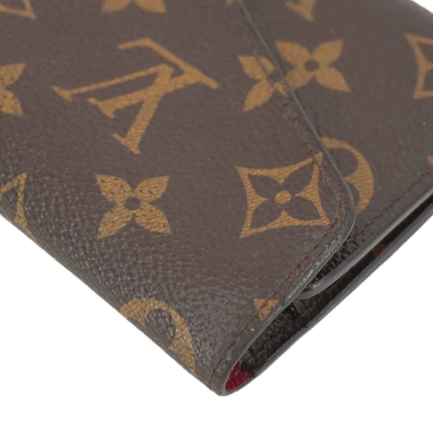 LOUIS VUITTON Josephine Monogram Canvas Wallet Brown