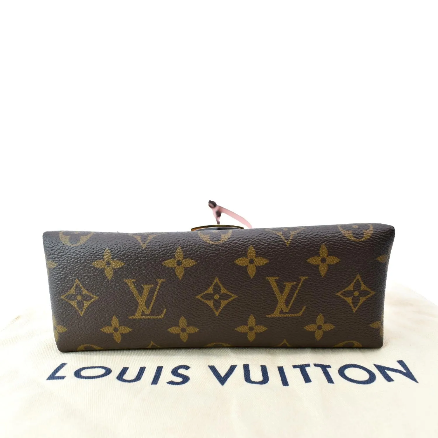 LOUIS VUITTON Locky BB Monogram Canvas Crossbody Bag Rose Poudre