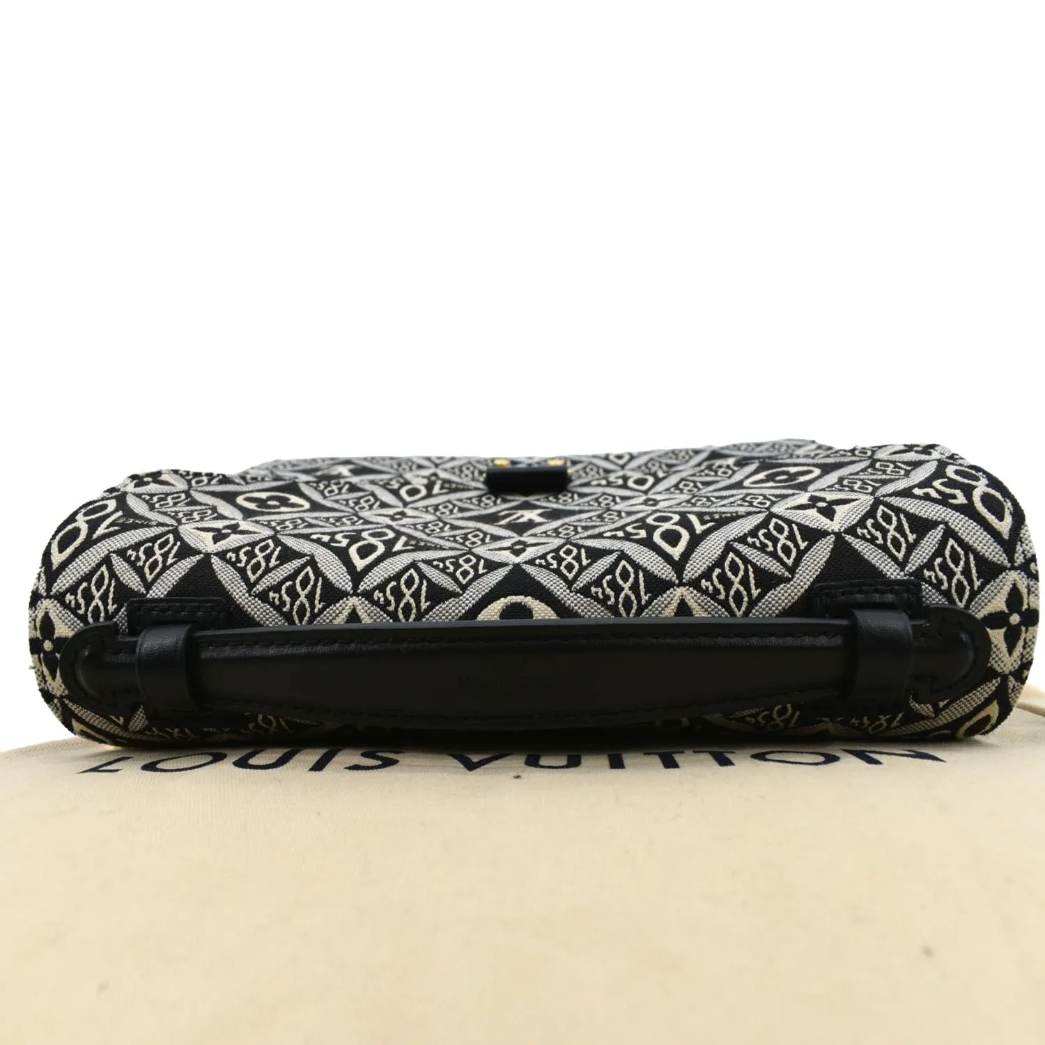 LOUIS VUITTON Metis Pochette Jacquard Since1854 Leather Top Handle Satchel Bag Grey  - New Year Deals