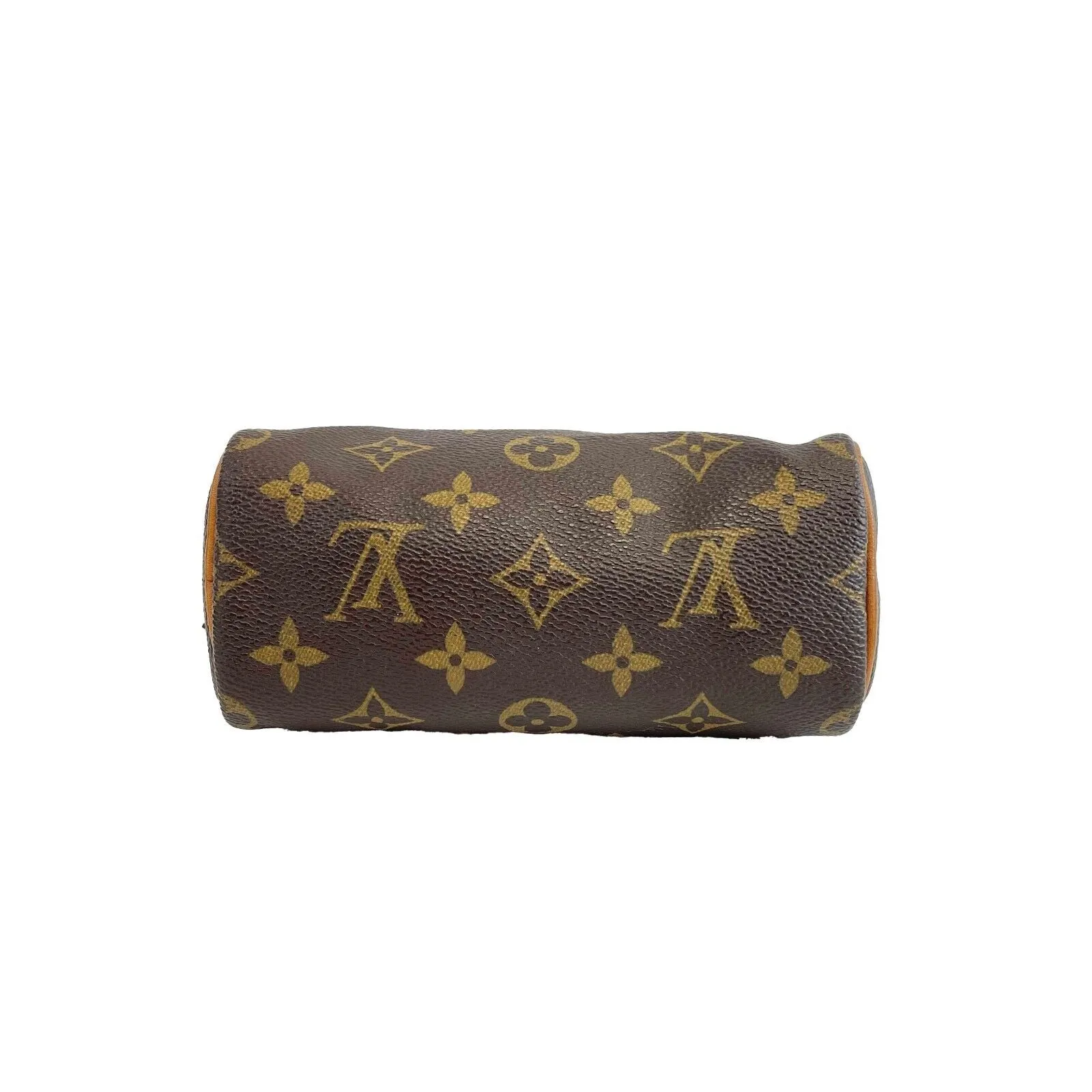 Louis Vuitton - Mini Speedy - Brown Monogram Top Handle Satchel w/ Strap