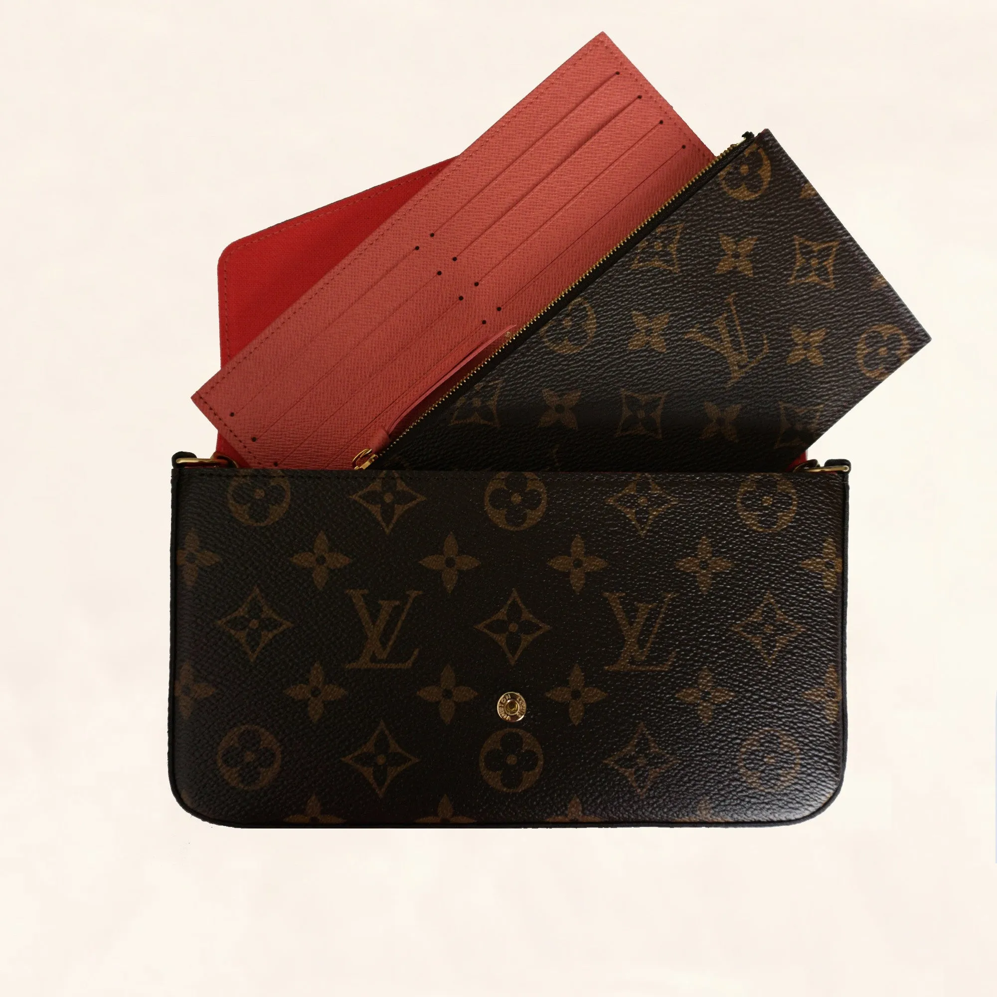 Louis Vuitton | Monogram Canvas Owl Pochette Felicie Chain Wallet | OS